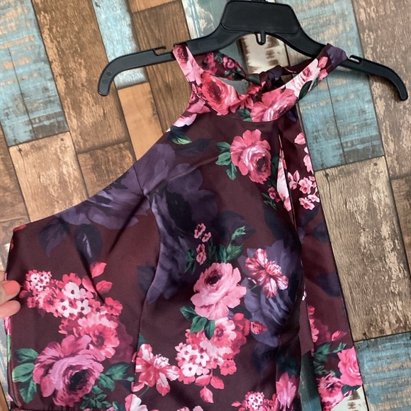 👗My Michelle 11 floral halter full skirt dress - Picture 16 of 16